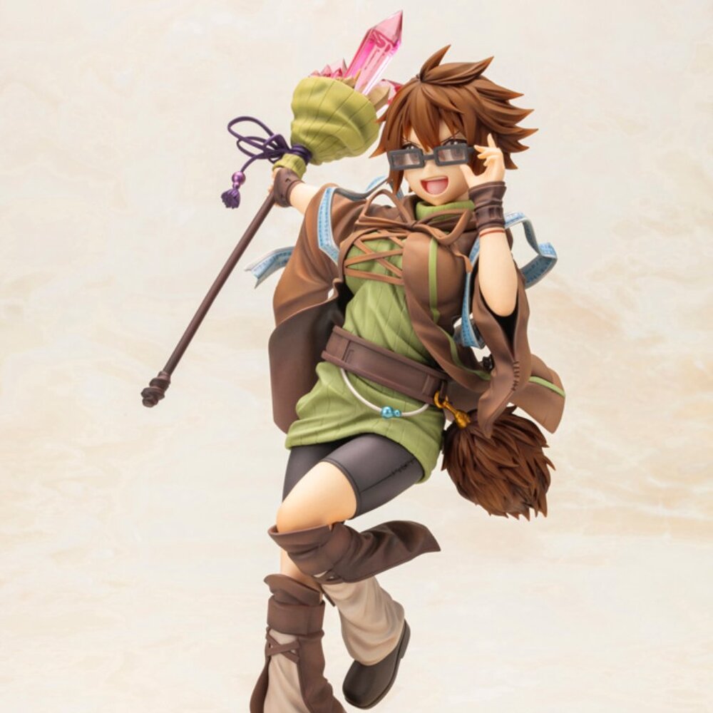 YuGiOh Duel Monsters Kotobukiya Trading Card Game Aussa The Earth Charmer Figure